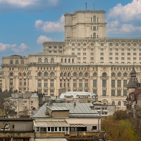Splendid 2Br Apartment With Breathtaking Views Of Casa Poporului Bucharest Exterior photo
